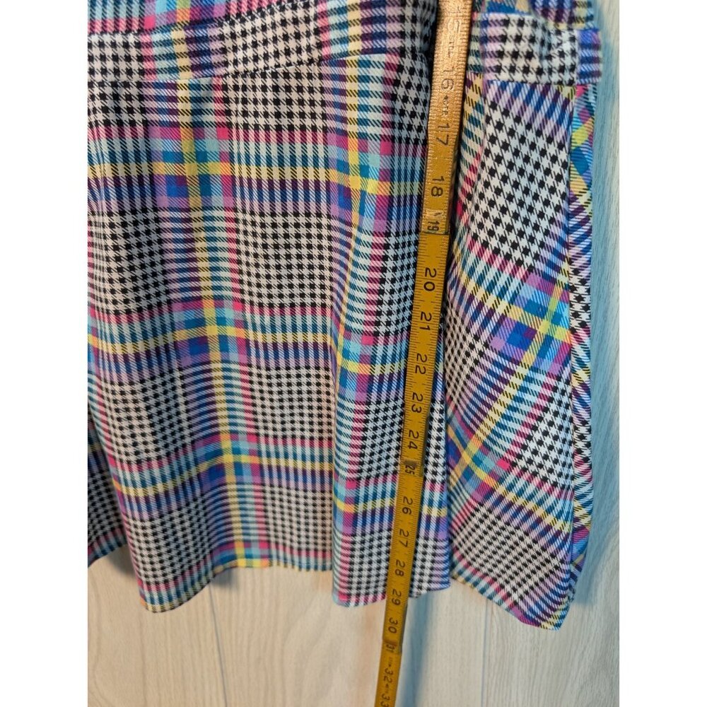 Torrid Babydoll Challis Plaid Tank Top Size 3 3X V-neck Multicolor Super Soft - Picture 5 of 6